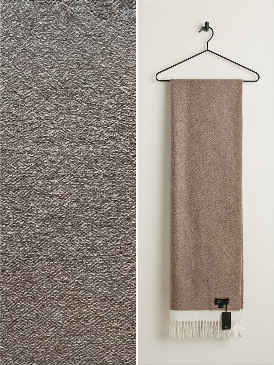 Undyed Ombre Throw