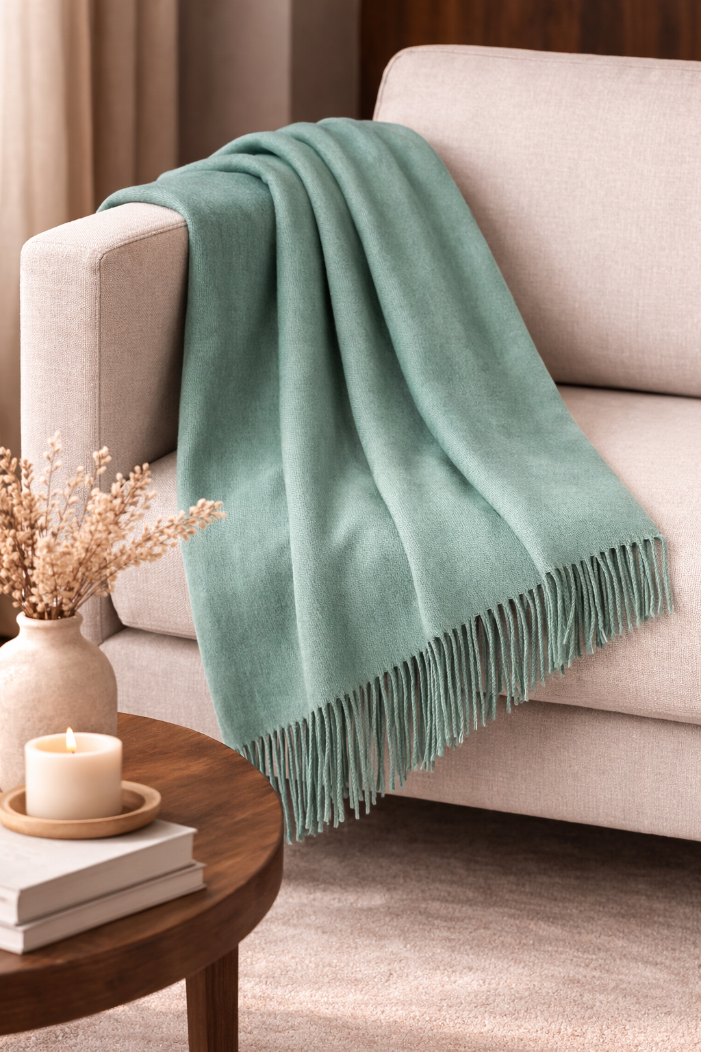 Unicolor Throw