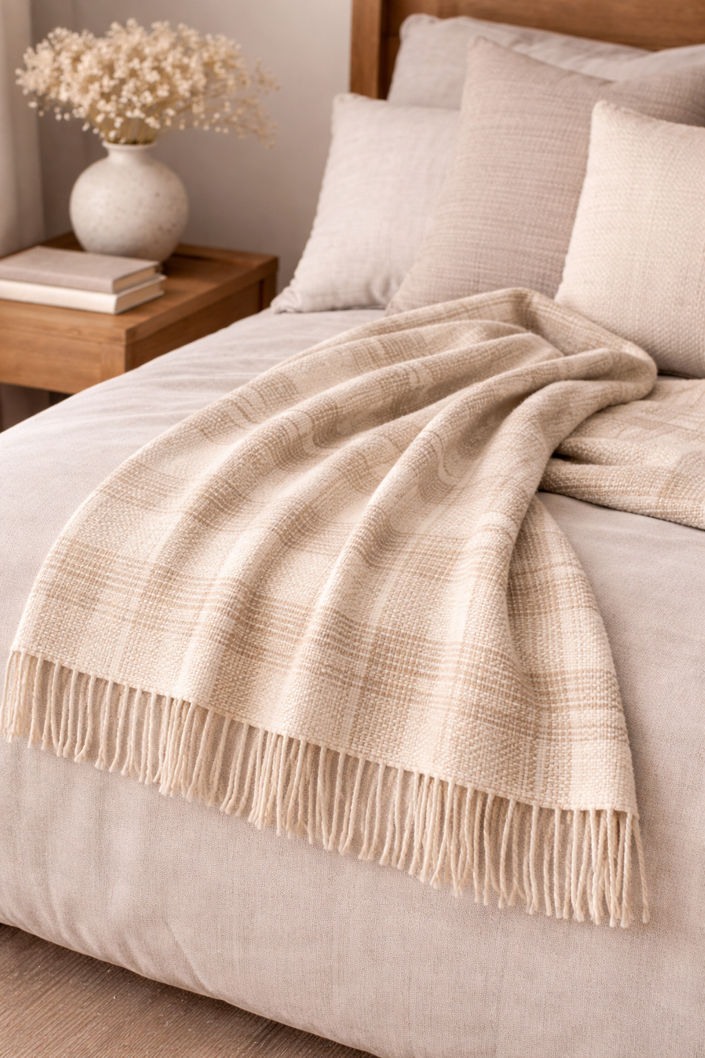Rustic Plaid Throw