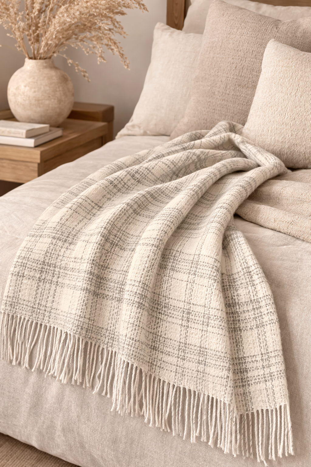 Rustic Plaid Throw