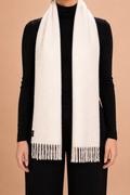 Undyed Textured Scarf