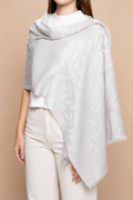 LEAF JACQUARD LADY SCARF
