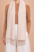 Undyed Bouclé Scarf